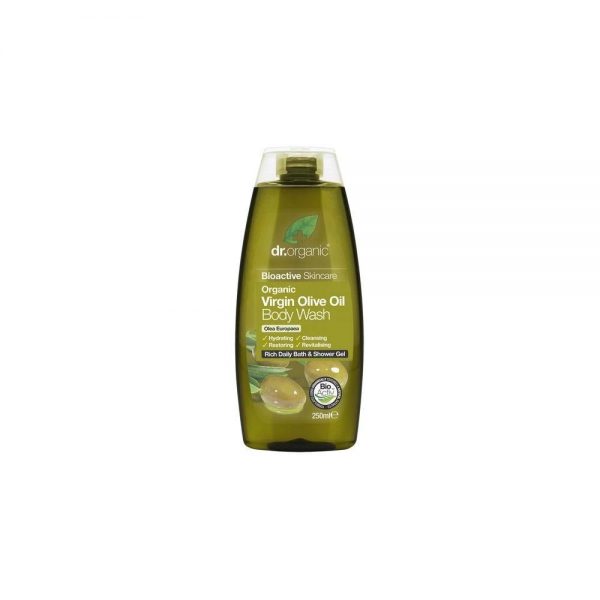 Azeite Virgem Gel de Duche Bio 250 ml - Dr. Organic