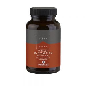 B Complex com Vitamina C 50 cápsulas - Terra Nova