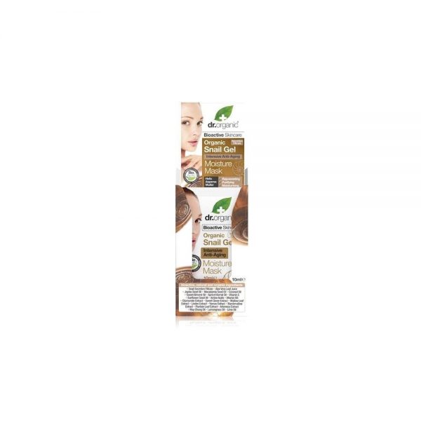 Baba de Caracol Máscara facial Bio 10 ml - Dr. Organic