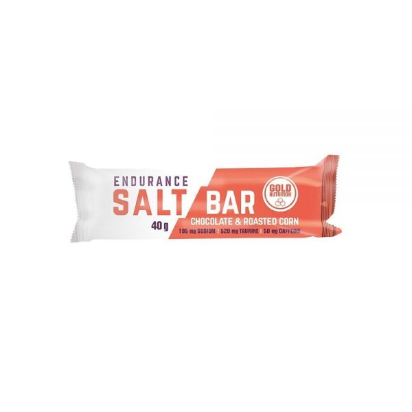 Barrita Endurance Salt Bar Chocolate & Roasted Corn 40 g - Gold Nutrition