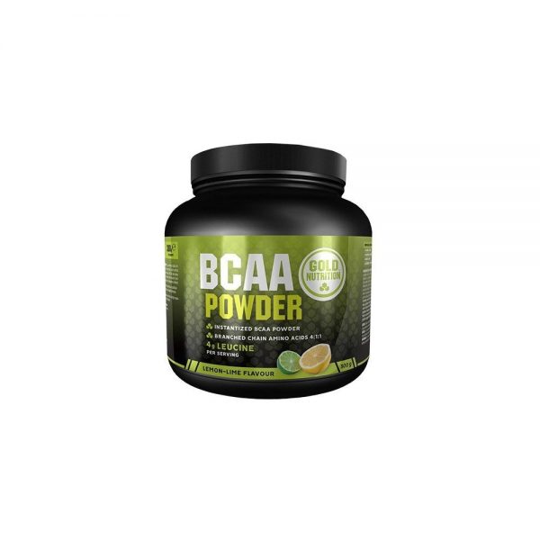 BCAA`S Powder Limão 300 g - Gold Nutrition
