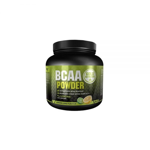 BCAA`S Powder Limón 300 g - Gold Nutrition