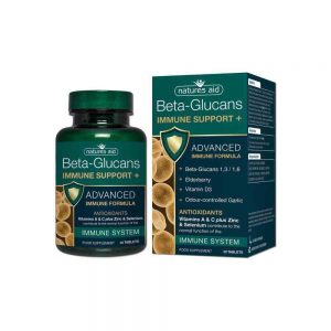 Beta Glucano Immune Support+ 30 comprimidos - Natures Aid