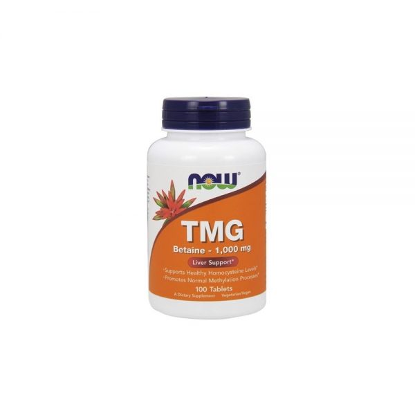 TMG Betain 1000 mg 100 comprimidos - Now