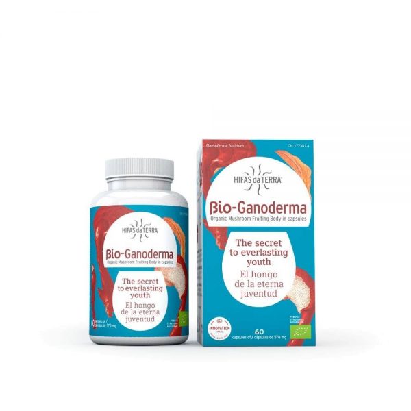 Bio Ganoderma 60 cápsulas - Hifas da Terra