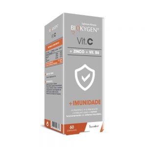 Biokygen Vitamina C e B6 + Zinco - 60 Cápsulas