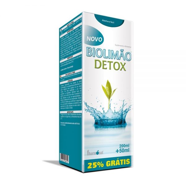 Biolimão Detox Xarope 250 ml - Fharmonat