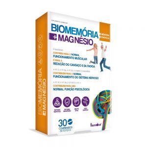 BioMemória + Magnésio 30 comprimidos - Fharmonat