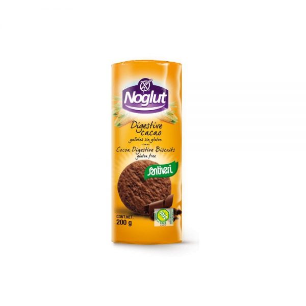 Galletas Digestivas sin Gluten con Cacao 200 g - Noglut