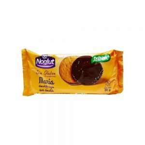 Bolachas Maria com Chocolate Preto 80 g - Noglut