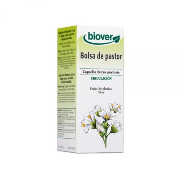 Bolsa do Pastor - Capsella Bursa Pastoris Gotas 50 ml - Biover