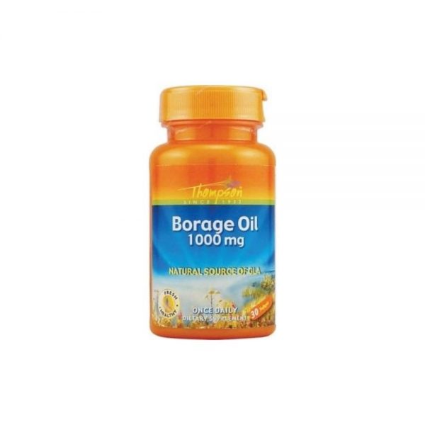 Aceite de Borragem 1000 mg 30 softgels - Thompson