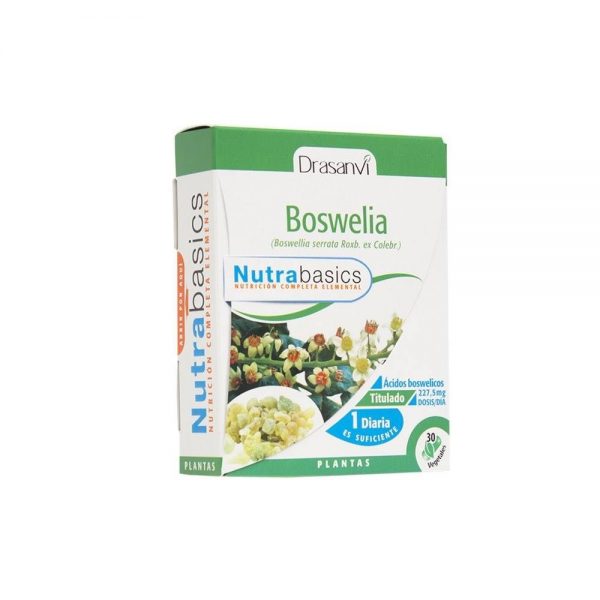 Boswelia 30 cápsulas - Nutrabasics Drasanvi