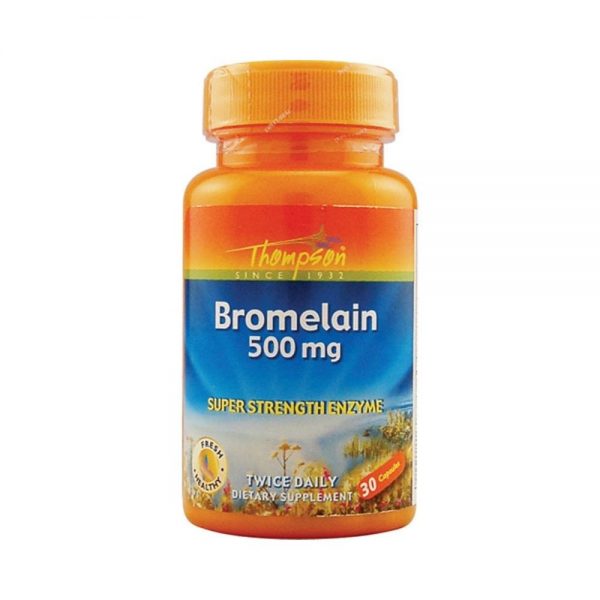 Bromelaina 500 mg 30 cápsulas -Thompson