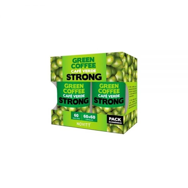 Café Verde Strong Pack Economico 60 + 60 cápsulas - Novity