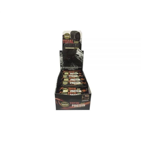 Barrita Proteica Total Chocolate Pack 24 unidades - Gold Nutrition