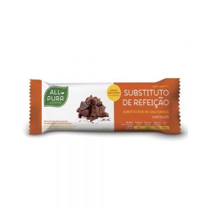 Caixa de Barras Substituta de Refeição Chocolate 30 unidades - Allpura