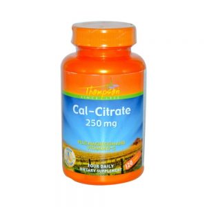 Cal-Citrate 250 mg 120 comprimidos -Thompson
