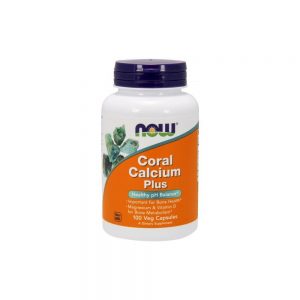 Cálcio Coral Plus 100 cápsulas vegetais - Now