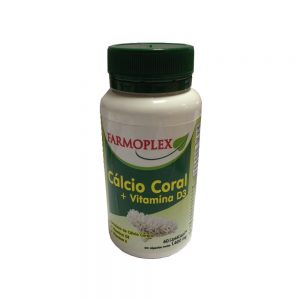 Calcio Coral + Vitamina D3 60 Lipidcaps - Farmoplex