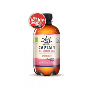 Kombucha Bio Frambuesa 400 ml - Captain