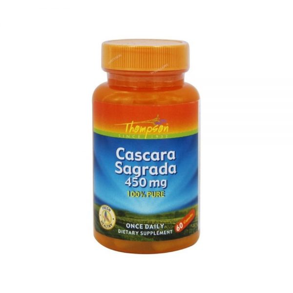 Cascara Sagrada 450 mg 60 cápsulas - Thompson