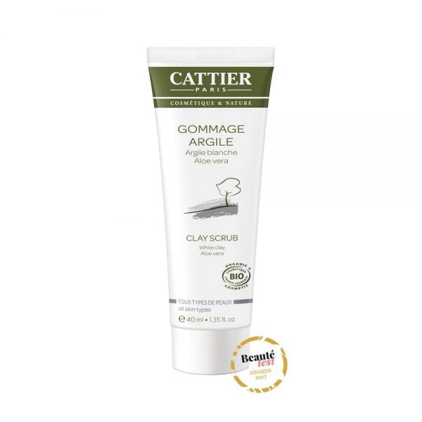 Argila branca Exfoliante facial 100 ml - Cattier