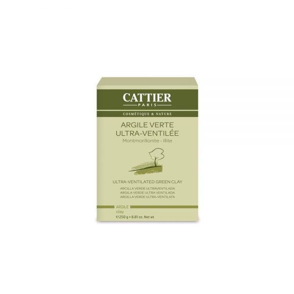 Argila verde ultraventilada 250 g - Cattier