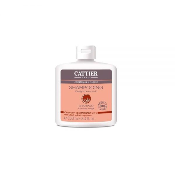 Shampoo Cabelo Oleoso Vinagre Alecrim 250 ml - Cattier