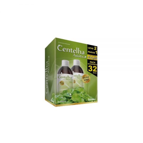 Centella Asiática Pack (Leve 2 Pague 1) 500 ml + 500 ml - Fharmonat