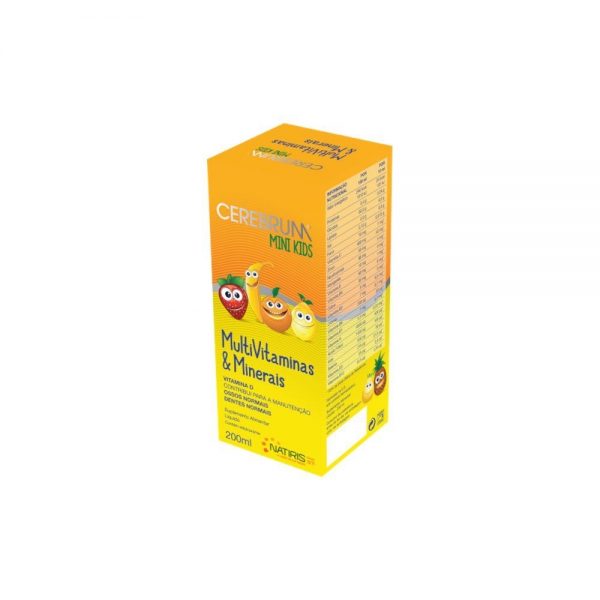 Cerebrum Mini Kids Multivitaminas 200 ml