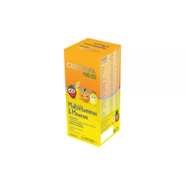 Cerebrum Mini Kids Multivitaminas 200 ml