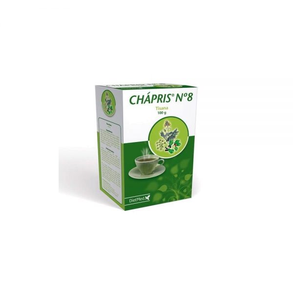 Chá n. 8 - Chapris 100 g - Dietmed