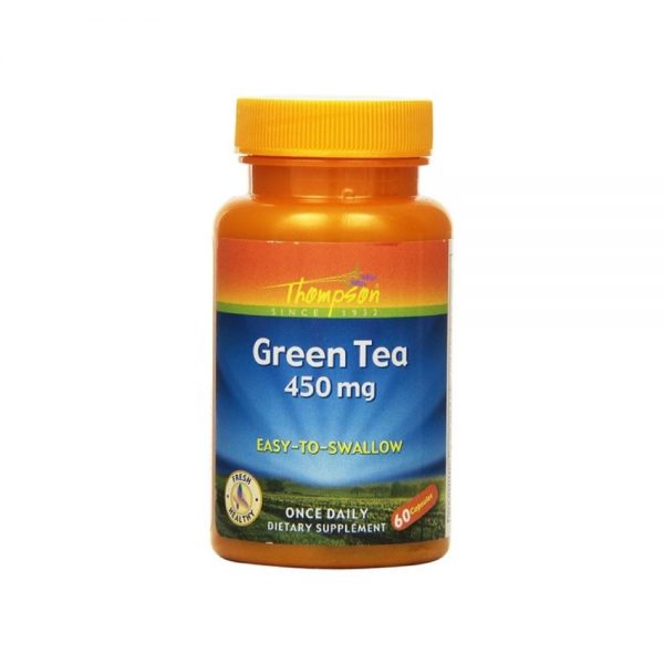Chá Verde 450 mg 60 cápsulas - Thompson