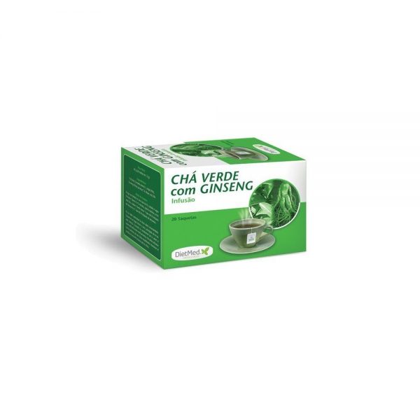Chá Verde + Ginseng 20 saquetas - Naturchás