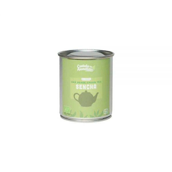 Té Verde Sencha Bio 100 g - Cantinho das Aromáticas