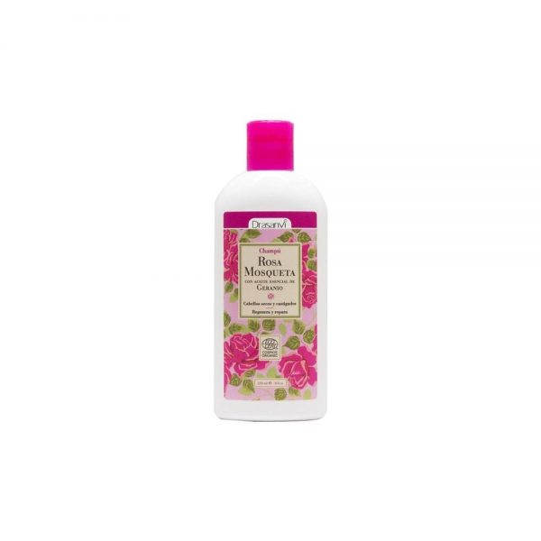 Champú de Rosa Mosqueta Bio 250 ml - Drasanvi Cosmética Natural