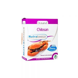 Chitosan 60 cápsulas vegetais - Nutrabasics Drasanvi