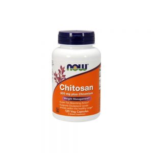Chitosan Plus 500 mg 120 cápsulas - Now
