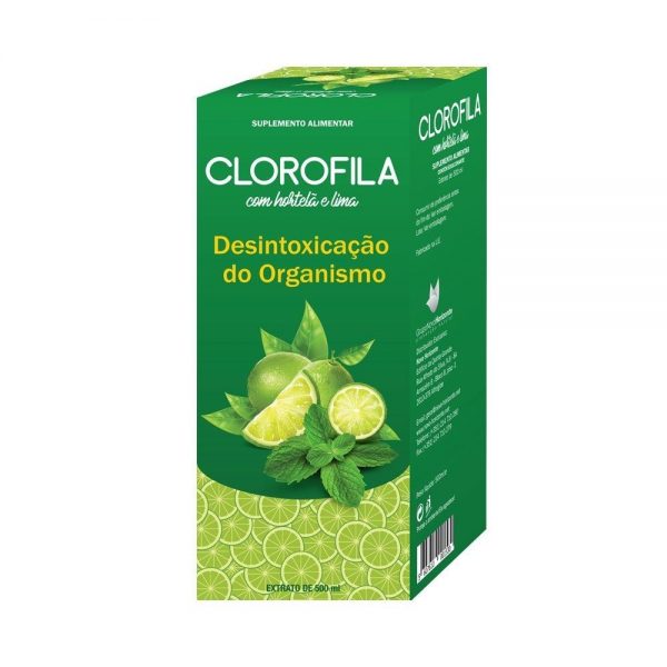 Clorofila com Hortelã e Lima 500 ml - Novo Horizonte
