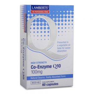 Co-Enzyme Q10 100 mg 60 cápsulas - Lamberts