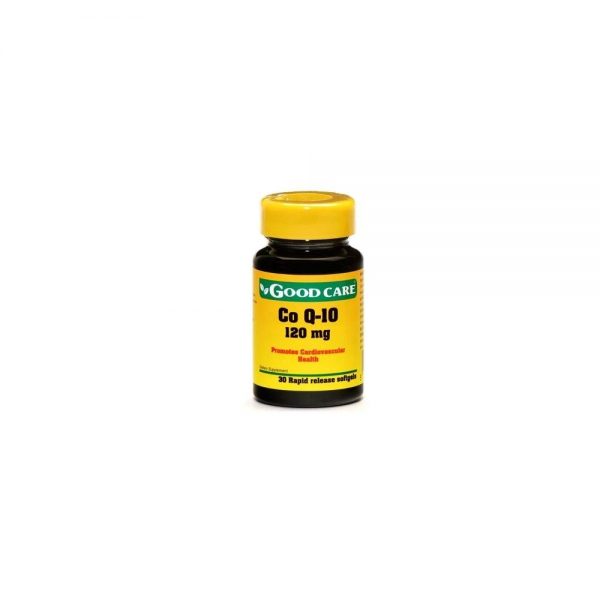 Co Q-10 120 mg 30 softgels - Good Care