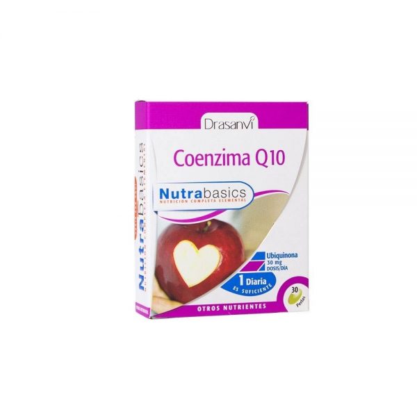 Coenzima Q10 30 softgels - Nutrabasics Drasanvi