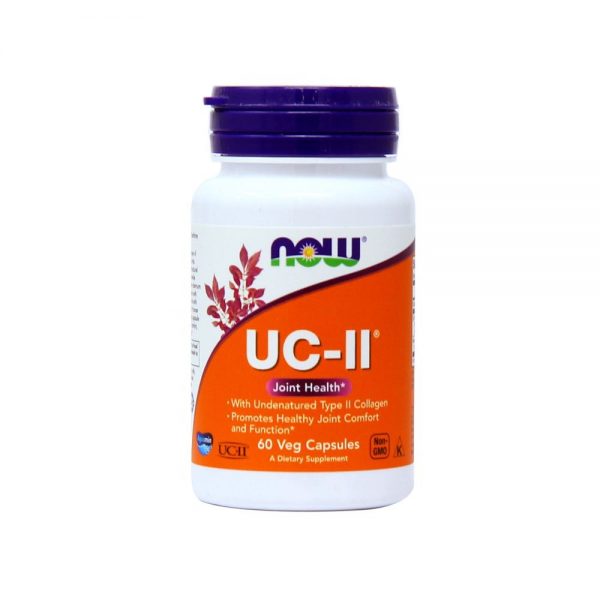 Colagénio UC-II® Type II Collagen 40 mg 60 cápsulas - Now