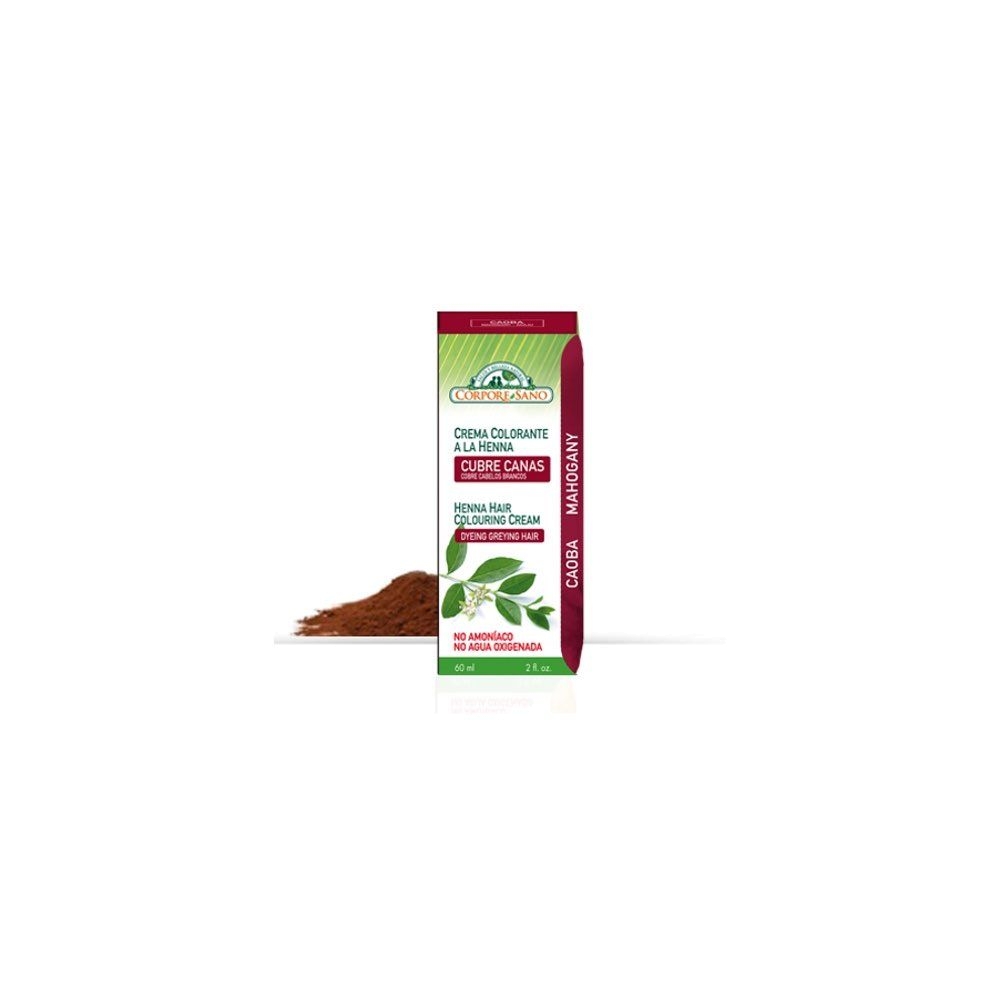 Coloración semi-permanente de cabellos acaju 60 ml - Corpore Sano