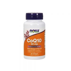 Co-Enzyme Q10 60 mg 60 cápsulas - Now