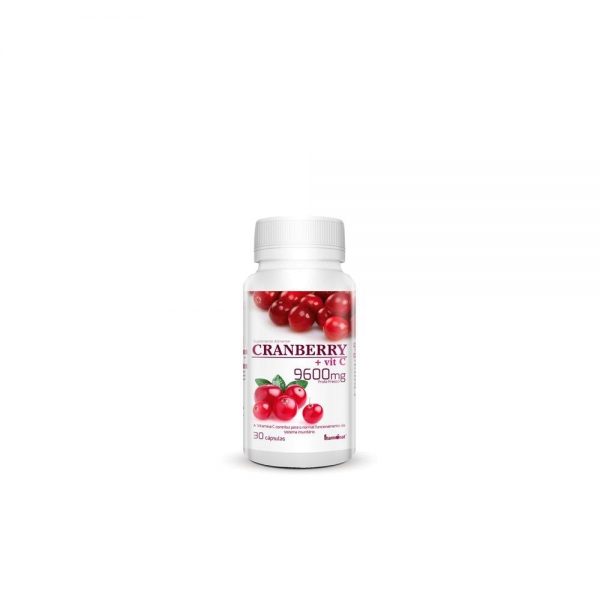Cranberry 9600 mg + Vitamina C 30 cápsulas - Fharmonat