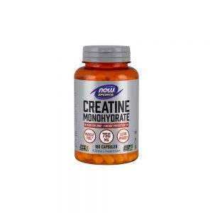 Creatina Monohydrate 750 mg 120 cápsulas - Now