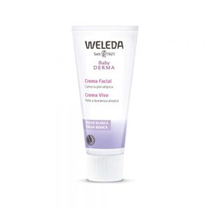 Crema Facial Piel Atópica Malva Blanca 50 ml - Weleda Baby