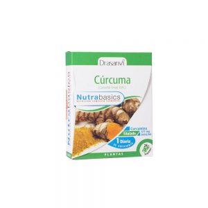 Curcuma 24 cápsulas vegetais - Nutrabasics Drasanvi